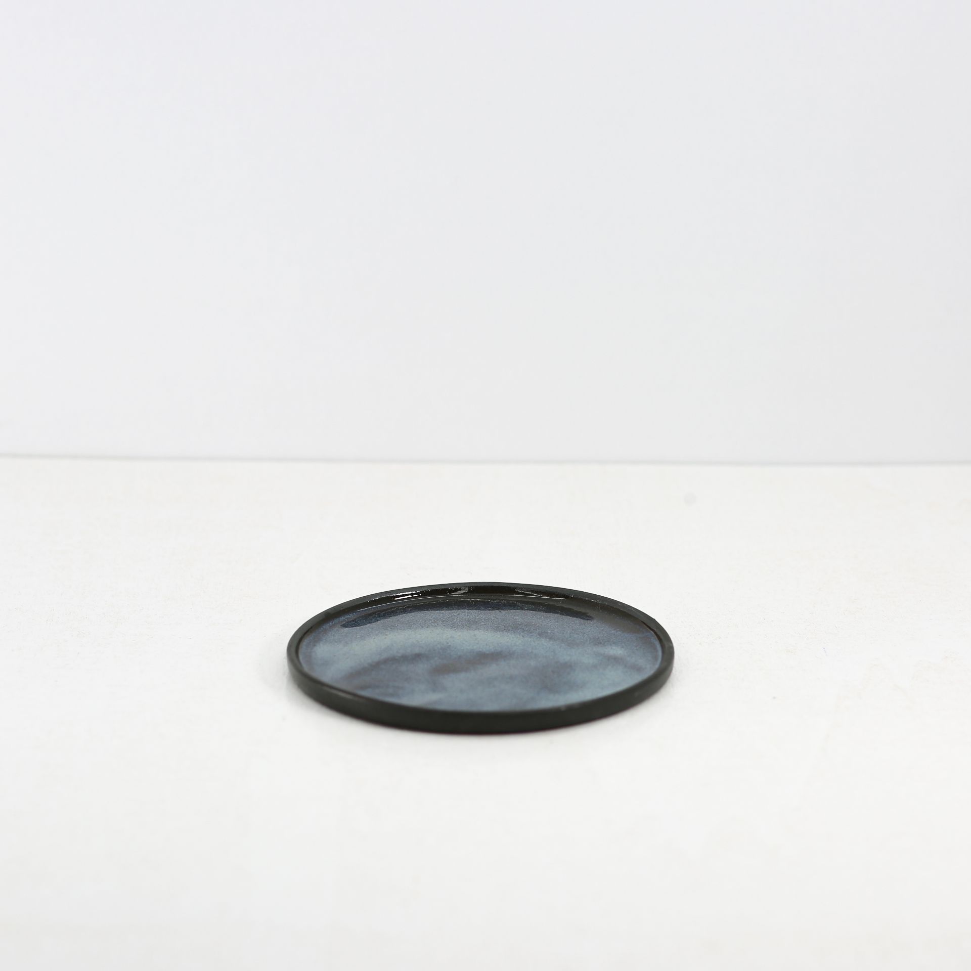 El Yapımı Seramik Yuvarlak Tabak I Bardak Altı - 15 cm - Görsel 3