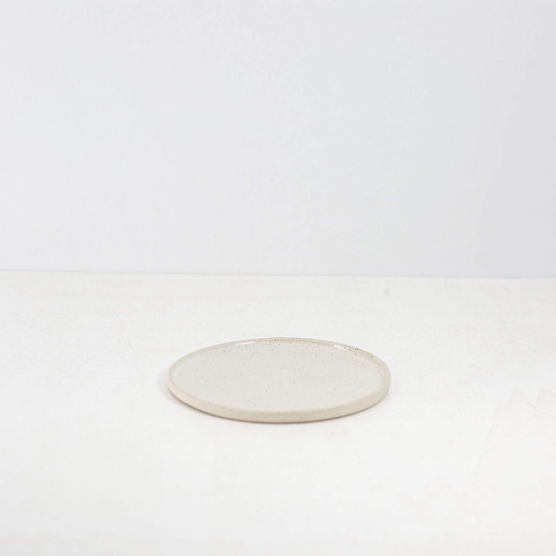 El Yapımı Seramik Yuvarlak Tabak I Bardak Altı - 15 cm - Görsel 12