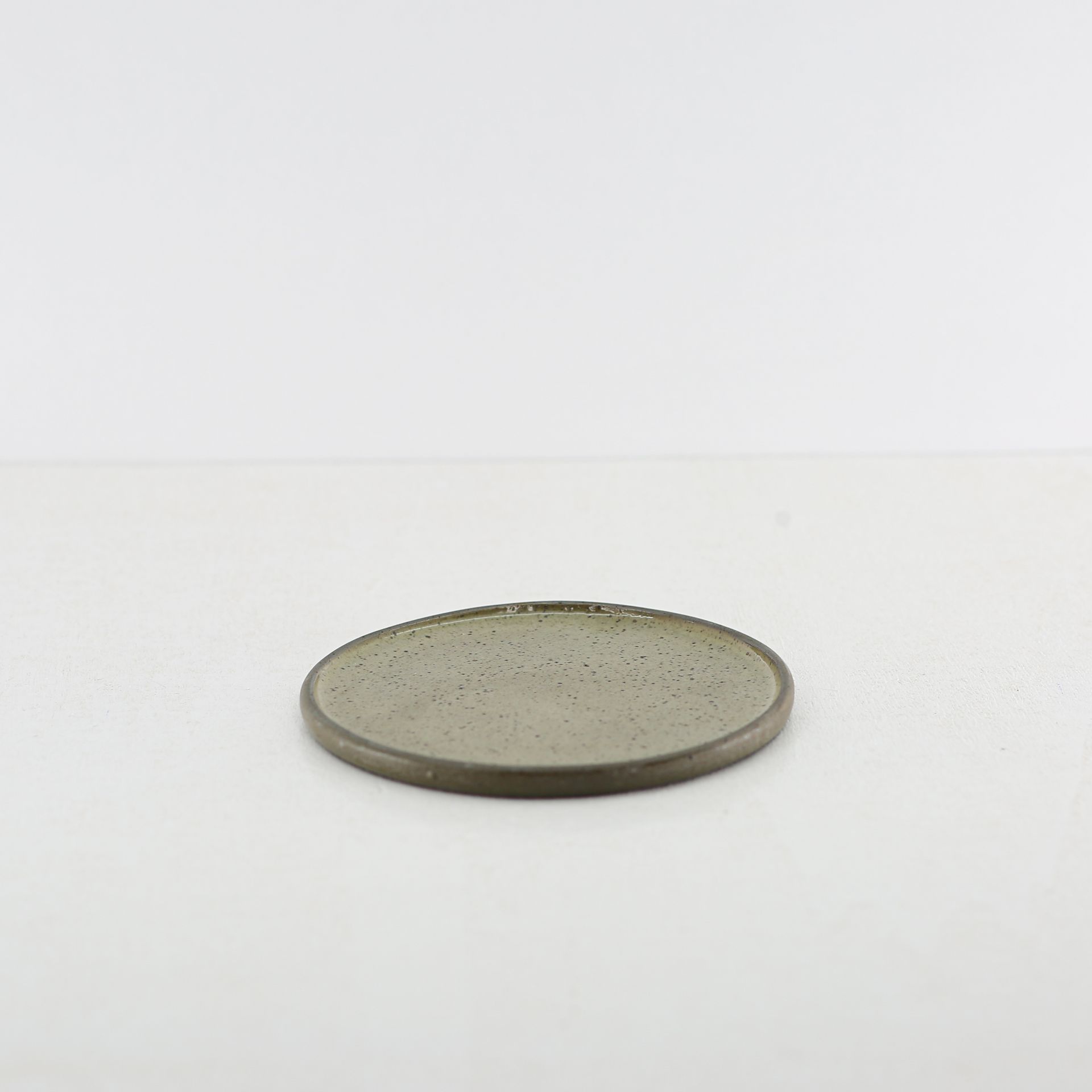 El Yapımı Seramik Yuvarlak Tabak I Bardak Altı - 15 cm - Görsel 6