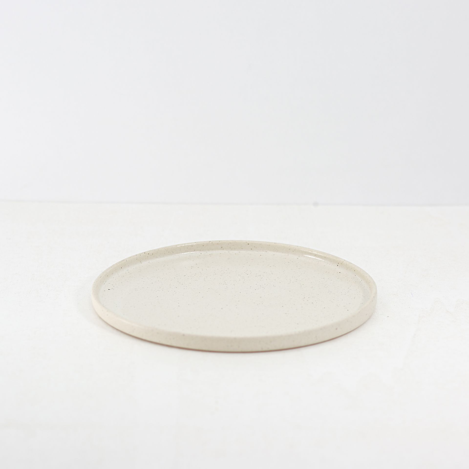 El yapımı Seramik Yuvarlak Servis Tabağı - 22 cm - Görsel 11