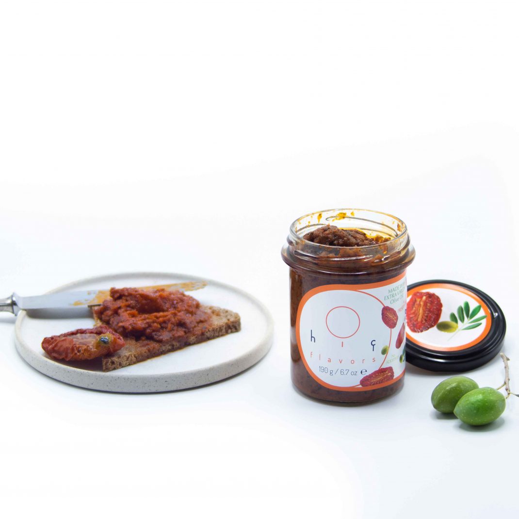 Yeşil Zeytin ve Kuru Domates Sosu - 190 g - Görsel 3