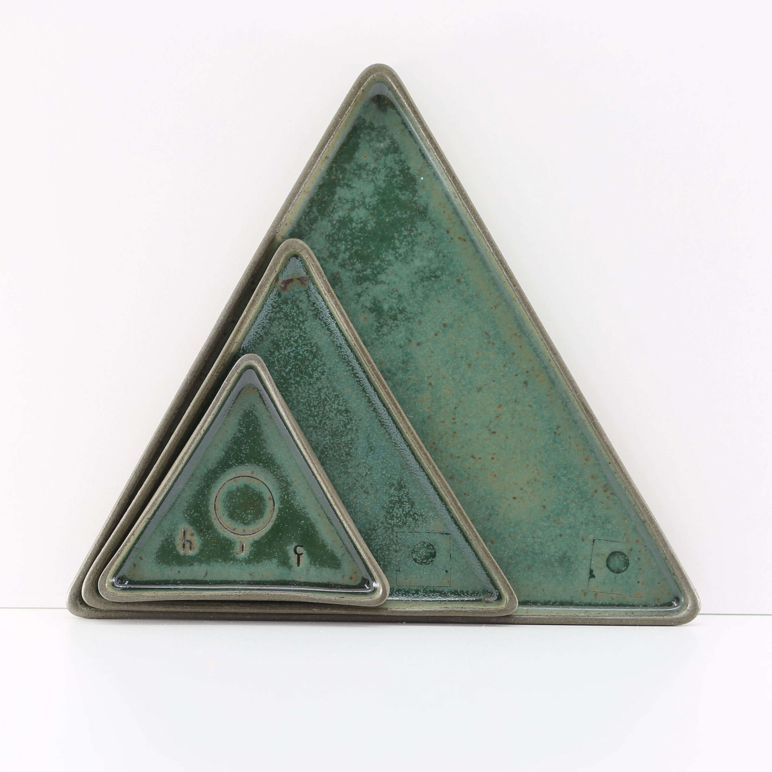 3'lü Üçgen Tabak Seti - Görsel 7