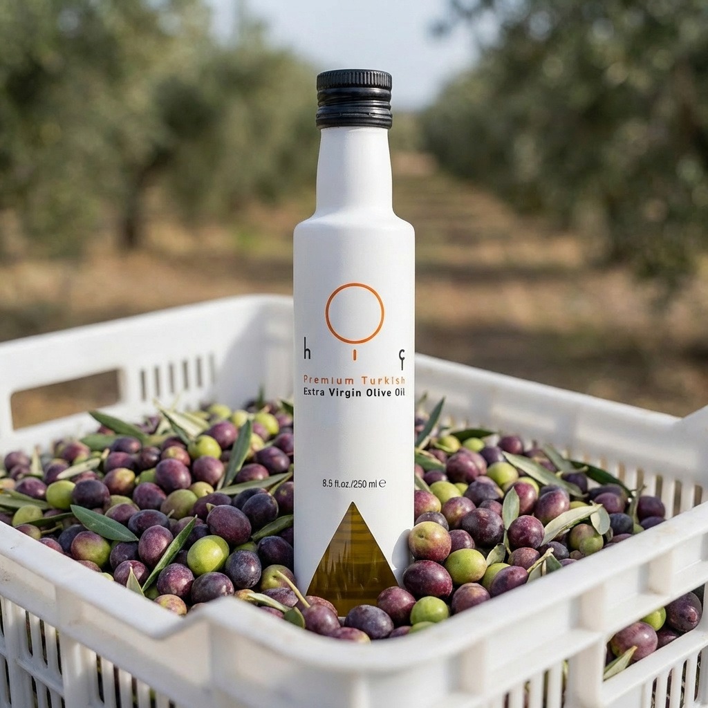 Hiç Erken Hasat Natürel Sızma Zeytinyağı - 250 ml - Görsel 4